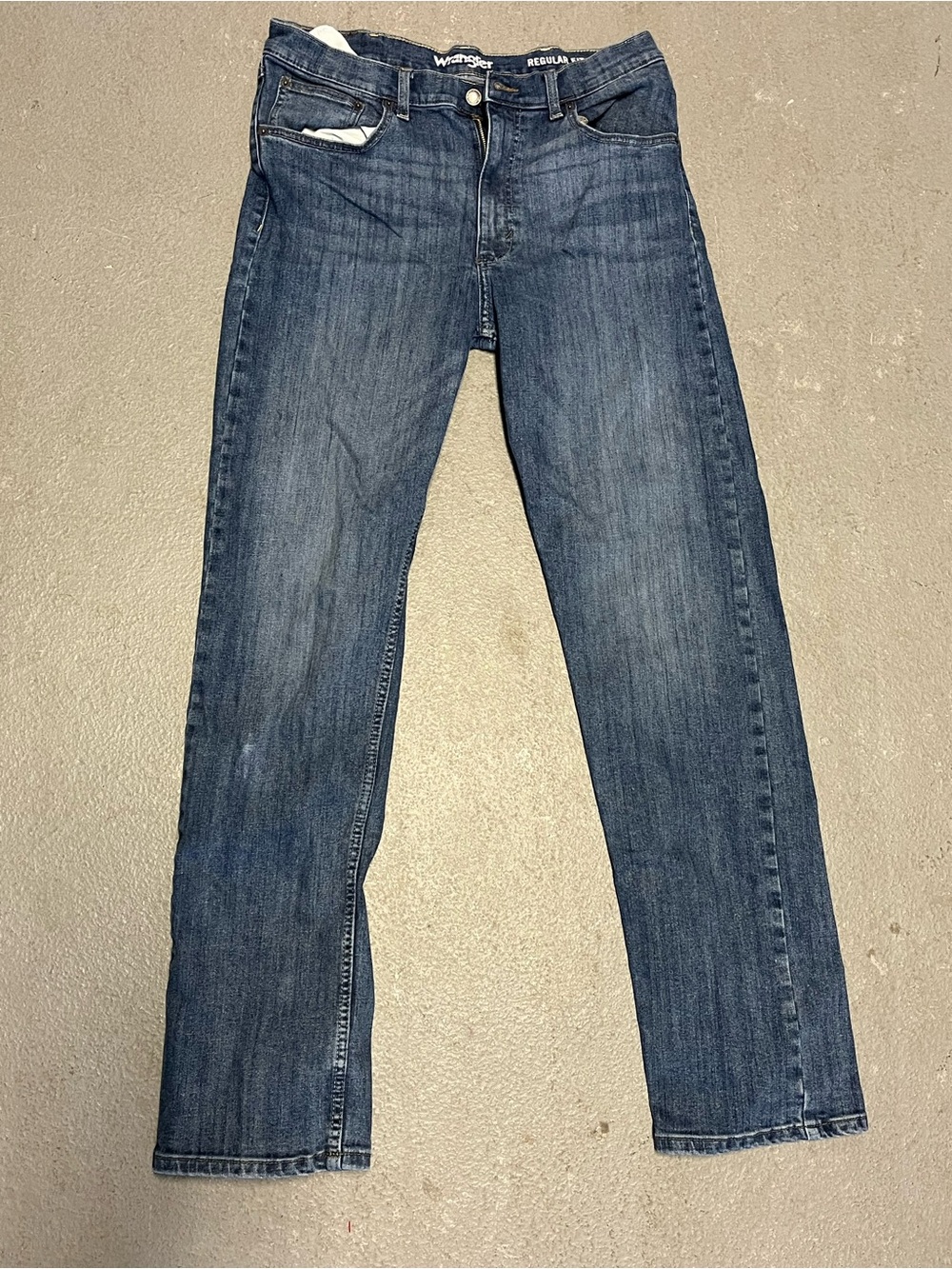 Wrangler Regular Fit Jeans Sz 34x34